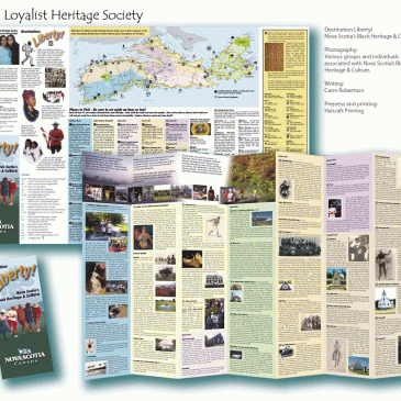Nova Scotia Black Loyalist Cultural Heritage brochure